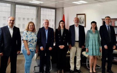Yeni Yönetim Kurulumuz ilk ziyaretini T.C. Cenevre Başkonsolosluğu’na yaptı